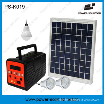 DC Charging Solar Power System with ABS Light Phone Charger